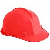 capacete vermelho